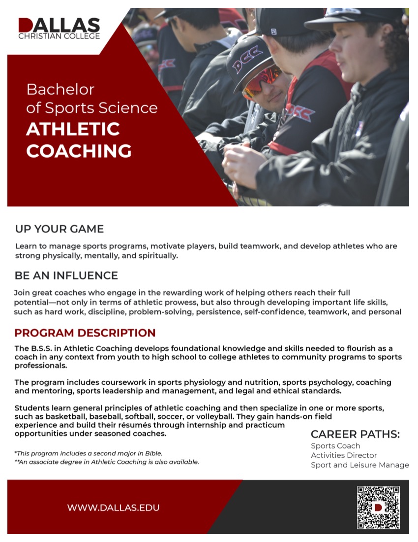 Athletic Coaching-flyer