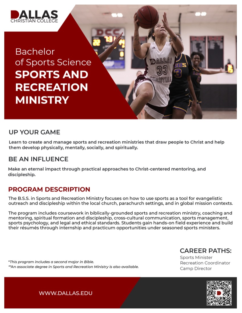 Sports Recreation Ministry-flyer